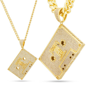 King Ice x Death Row Records- Executive Cassette Necklace