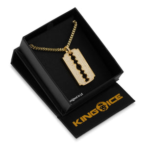 Double-Edge Razor Blade Necklace