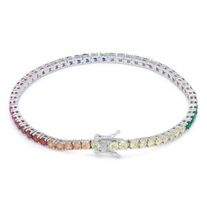 3mm Spectrum Tennis Bracelet