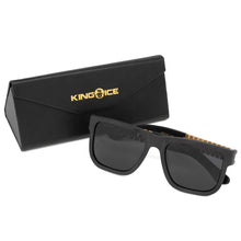 Load image into Gallery viewer, Gold Link Shades with Matte Black Frame
