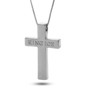 Greek Key Cross Necklace