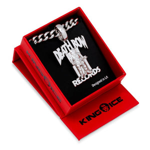 King Ice x Death Row Records .925 Sterling Silver Necklace