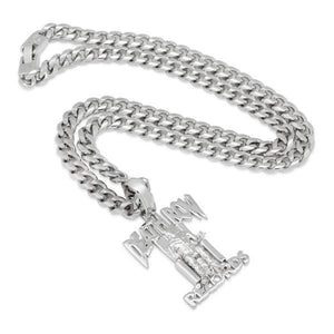 King Ice x Death Row Records .925 Sterling Silver Necklace