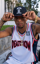 Load image into Gallery viewer, King Ice x Death Row Records- Red Flat Brim Baseball Hat
