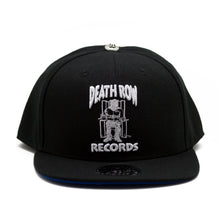 Load image into Gallery viewer, King Ice x Death Row Records- Blue Flat Brim Baseball Hat
