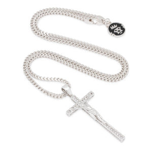 Latin Crucifix Necklace