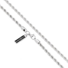 Load image into Gallery viewer, 4mm White Gold Rope Choker Set
