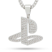 Load image into Gallery viewer, Inspired by PlayStation® - Iced Classic PS Logo Necklace
